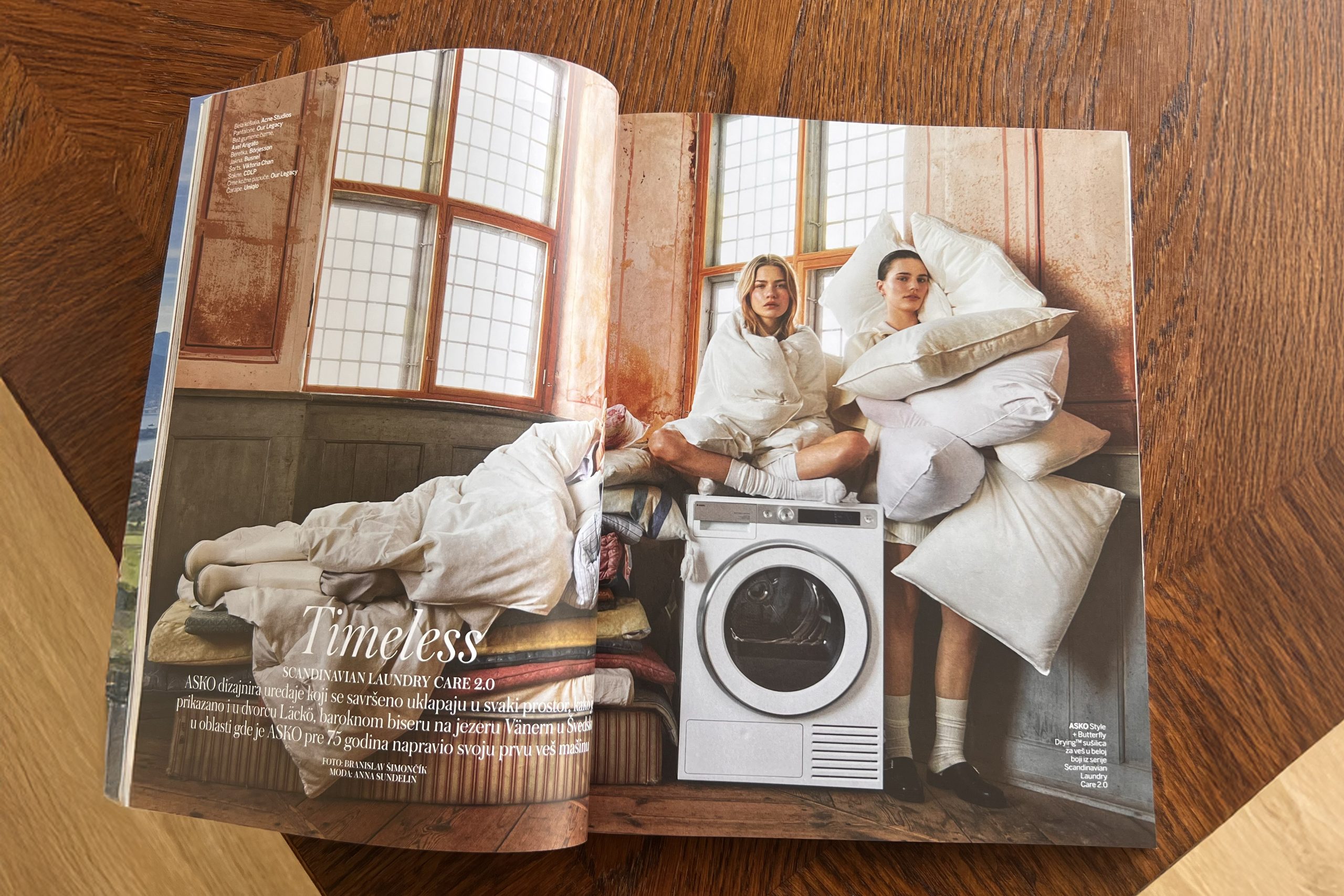 ASKO Vogue behind the scenes